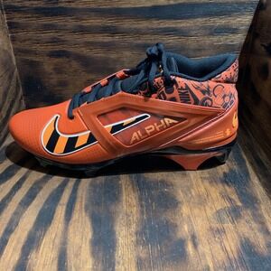 Nike‎ Alpha Menace Pro 4 NRG Orange Football Cleats FQ3984 600 Mens Size 11